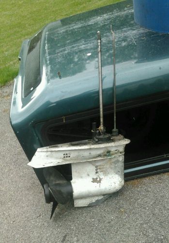 Johnson evinrude 75hp long shaft lower unit.