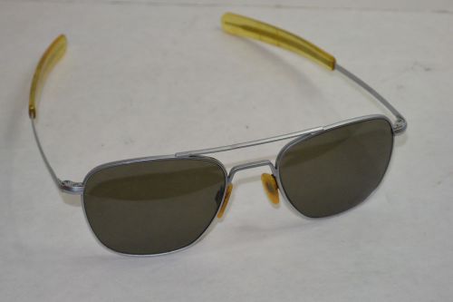 Vintage randolph engineering men&#039;s military issue aviator sunglasses! 52[]20 usa