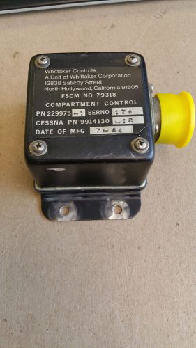 Textron citation cessna compartment environment control 229975-1