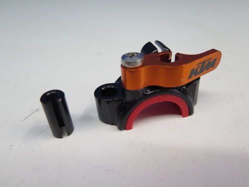 Ktm sxs billet rotating bar clamp - hot start/compression release relocation