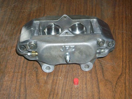 Jfz 4 piston brake for vented rotor vintage sprint car stock car modified usac