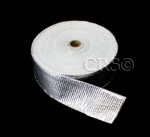 Radiant metallic insulation fiberglass hose pipe wrap heat shield cold air tape