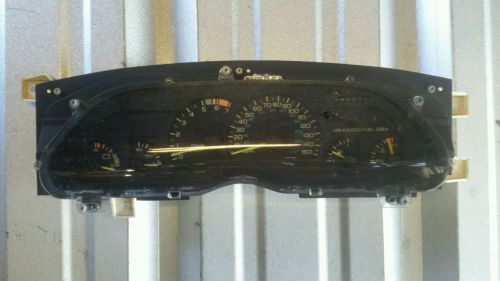 93 chevy camaro speedometer 5.7 yellow cluster speedo 150mph z28 chevrolet lt1