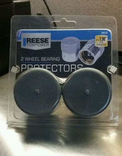 Reese towpower 2 wheel bearing protectors-fits 1.98" hub diameter