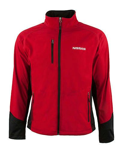 Genuine nissan soft shell jacket-red/black large
