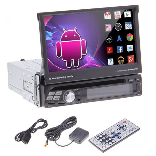 New 7&#034;android4.0 single 1 din car dvd player wifi 3g bluetooth in-dash radio gps