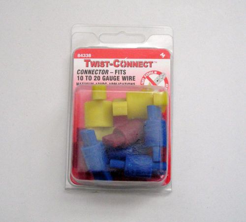 10 twist connect brand easy wire connectors for 12 volt 10-20 ga wire sizes