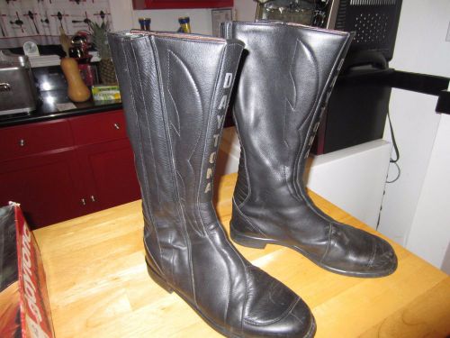 Daytona frey silverstone boots size 9  vintage motorcycle boots