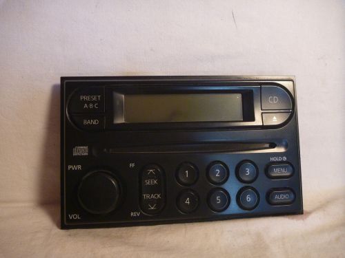 02-04 nissan frontier xterra radio cd face plate replacement cy13b bc31