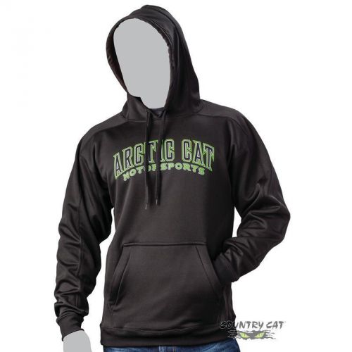Arctic cat men&#039;s motorsports hoodie sweatshirt pullover - black - 5269-72_