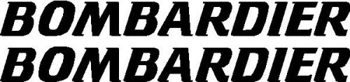 36" custom bombardier sea doo - boat decal sticker - pair - l@@k!