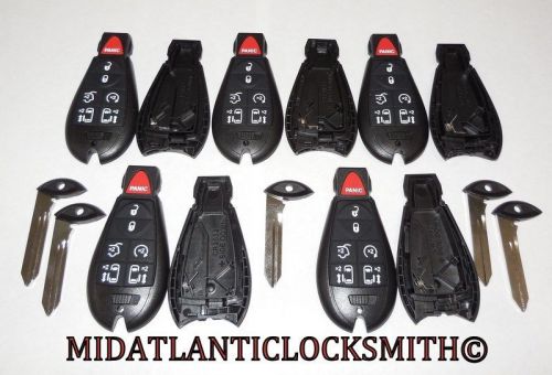 New town &amp; country caravan keyless remote prox fob fobik shells case iyz-c01c