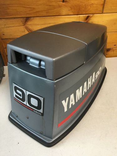 1987 yamaha 90 hp 2 stroke 3 cylinder hood top cowl cowling shroud freshwater mn