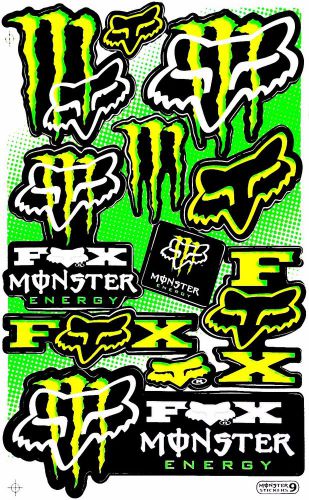 Energy drink stricker  motorcycle racing sponsor vinyl graphic kits decal