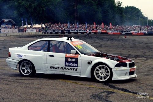 Original "sf-design" rear overfenders wide body kit for bmw e36 coupe