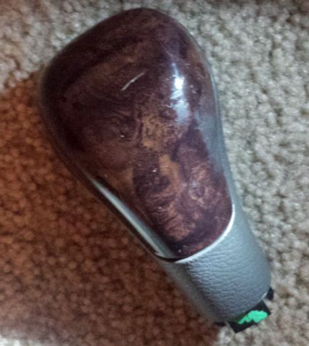 Volvo s70 v70 c70 s40 850 oem wood clad shift knob good button  rare ipd