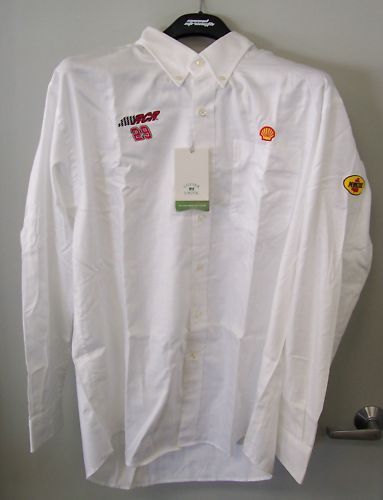 Kevin harvick #29 nascar cutter &amp; buck shirt (new)