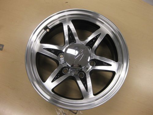 15x6 6-5.5 hi spec aluminum trailer wheel 580 2830 lbs 580-56655b free ship