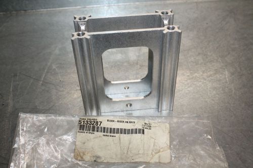 02-04 polaris snowmobile handlebar block riser 4" pro x 440 600 800 p/n 5133287