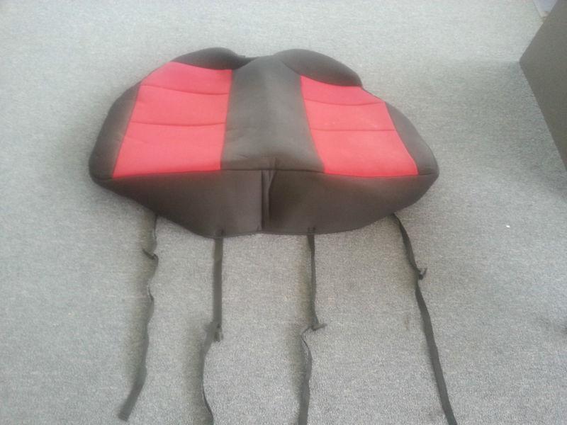 Neoprene Front and Rear Seat Covers Fits Jeep Wrangler Red and Black Fitted, US $29.69, image 5