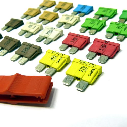 Original bmw e36 e34 e32 e39 e38 e31 e36 e30 car fuses 5a 7.5a 10a 15a 20a 30a