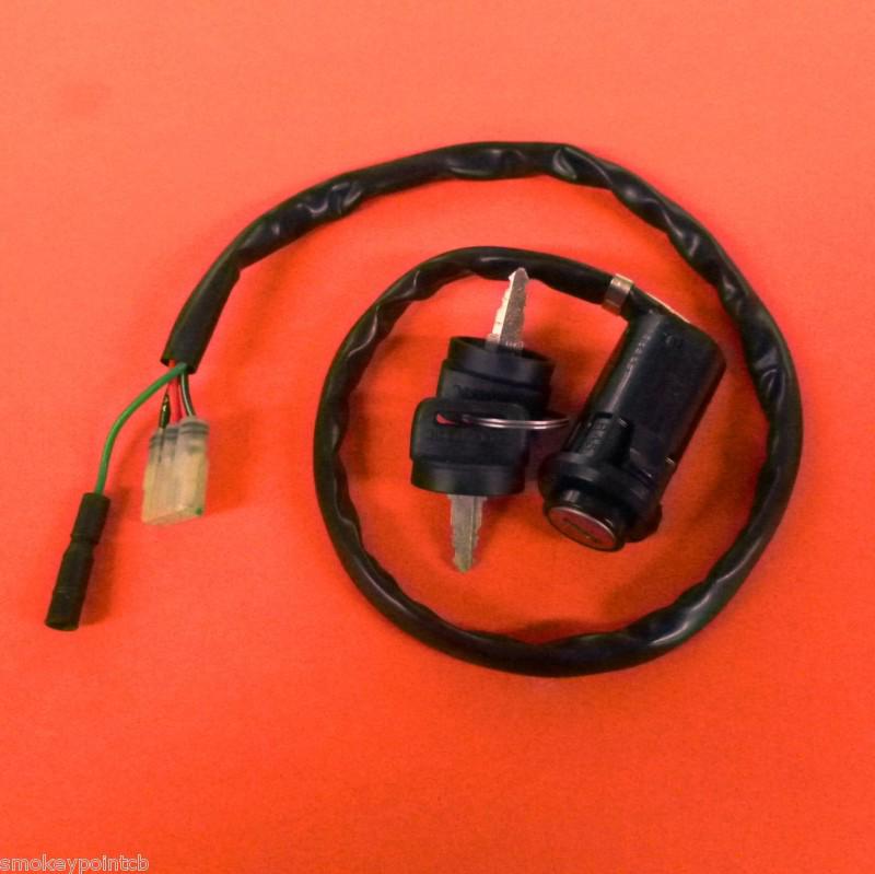 New main ignition key switch 06-13 trx250ex trx250x sportrax shaft drive   e0204