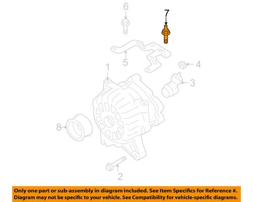 Ford oem 04-10 f-150 4.6l-v8 alternator-mount bracket stud n807691s437