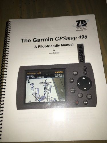 Garmin gpsmap 496 pilot-friendly manual