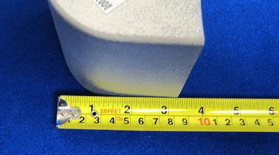 PONTOON CORNER CAP - CAST ALUMINUM - 3-1/4