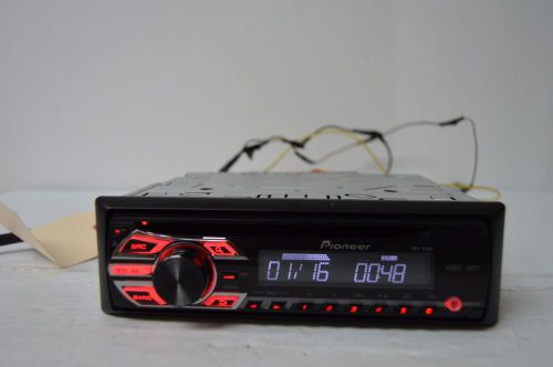 Pioneer deh-150mp car stereo radio cd/mp3 aux aftermarket tested q37#006