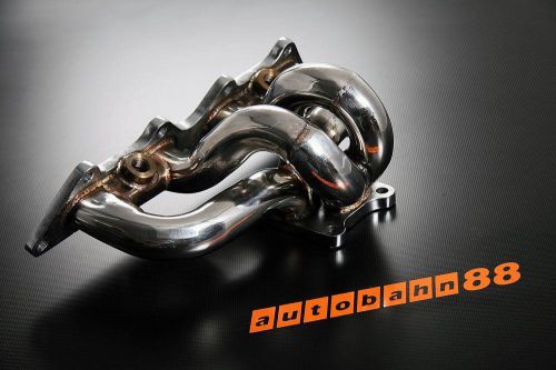 Autobahn88 racing exhaust manifold header for lancer evo 4 5 6 7 8 9 evolution
