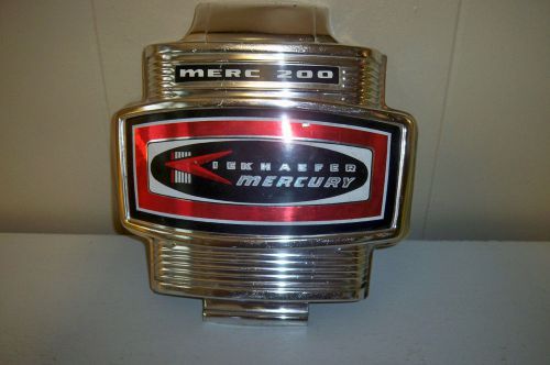 Vintage mercury outboard cowl shield 20 hp merc 200
