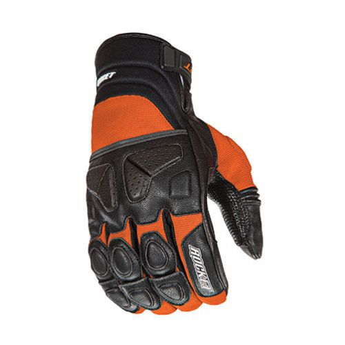 Joe rocket atomic x gloves adult gloves (pair) orange black