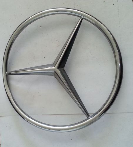 Mercedes benz vintage oem star trunk emblem 220seb 250 se 280 se 3.5 300 se sel