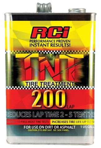 Rci tnt premium undetectable tire softener,racing tire treatment,1 gal,200 laps