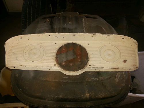 Rat rod dash faceplate