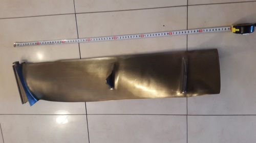 Large  p&amp;w jt9   engine fan  titanium  blade for collectors for art