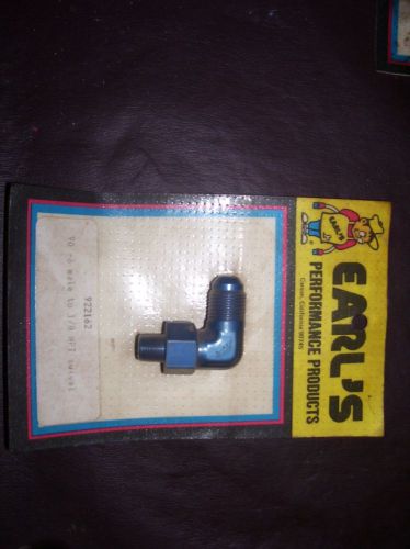 Earl's 922162 #6 male to 1/8 npt 90 deg