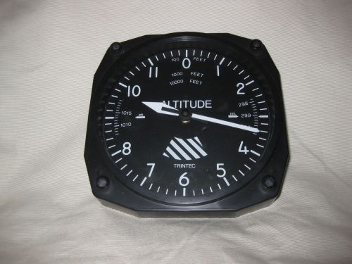 Trintec altimeter style 6.5&#034; quartz wall clock aviation replica canada