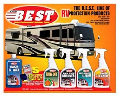 Rv trailer 5 products best complete care set detailing kit propack 99001