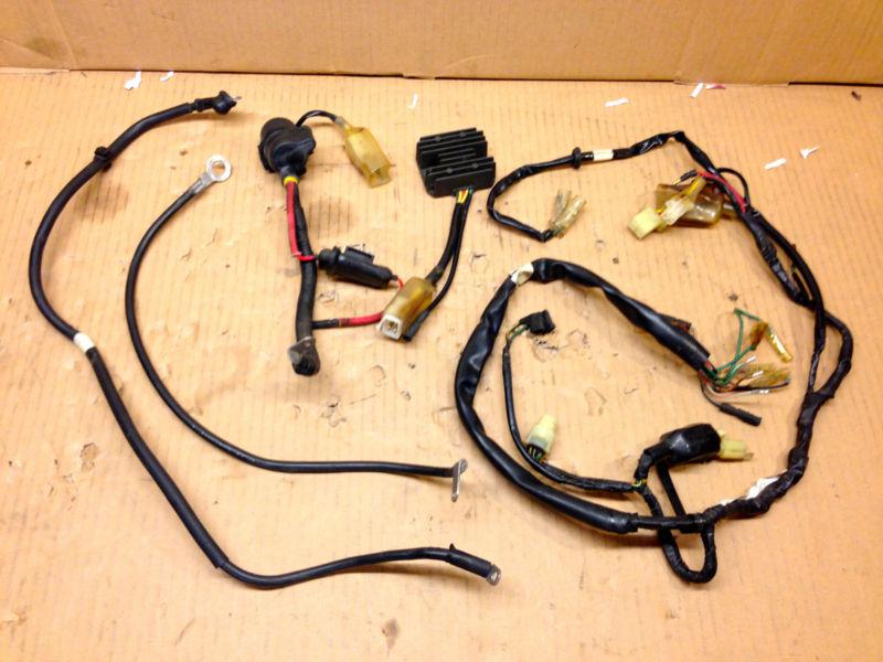 1985 honda 125m atc wire harness starter solenoid rectifier battery cables 