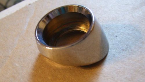 57 1957 chevy chrome angled dash bezel #1