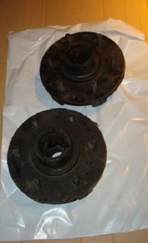 Two dexter (2) idler hub 6 lug bolt pattern 3500lb axle take offs