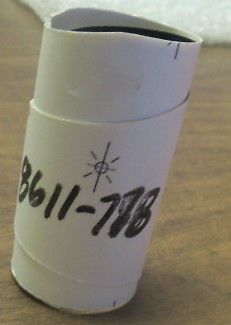 Arctic cat upper panel decal - center white - "750 touring"; part #: 8611-778