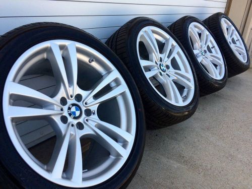Bmw oem factory original style 299m x5 &amp; x6 20&#034; wheel/tire/tpms &amp; center caps