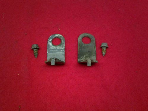 87-93 ford mustang front brake line brackets v8 5.0 frame rail soft line bracket