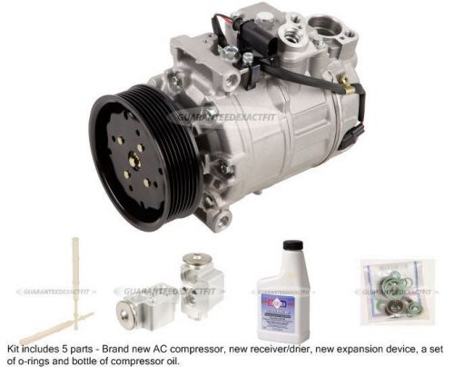 New air conditioning compressor kit - ac compressor w/ clutch drier oil &amp; more