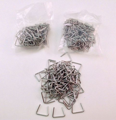 300  3/4&#034; hog rings seat covers, upholstery, fences, cages - 3 packs