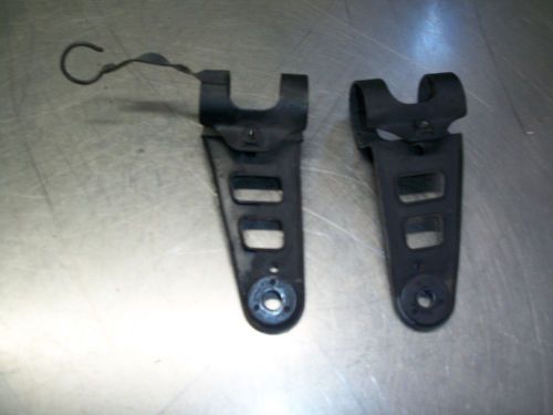 80-84 yamaha xt200  xt 200 single headlight head lamp light mounts brackets