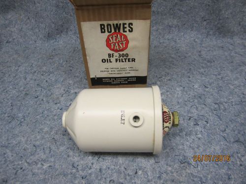 1938-1960 chrysler dodge plymouth desoto  mopar bowes oill filter canister